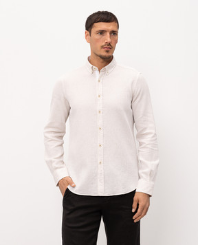 Florentino Beige linen shirt 126744614807