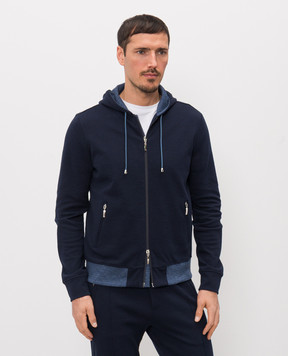 Doriani Cashmere Blue sports jacket 840CAPTAZLUNJ29