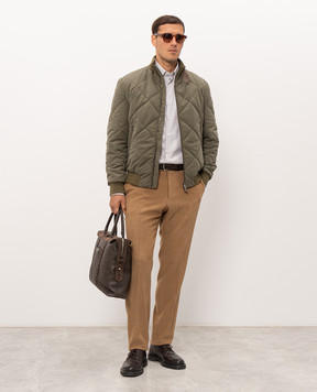 Canali Ivory striped shirt GD03832CCL70A1