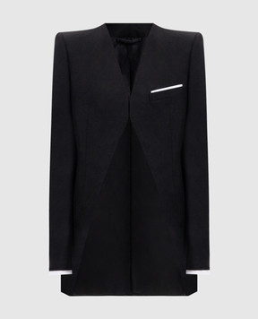 Tom Ford Black wool and silk jacket GI3084FAX1746