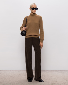 Dondup Dolcevita brown sweater DT458M00988D002