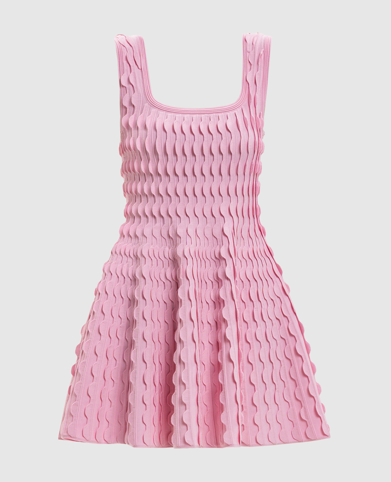 Pink mini dress