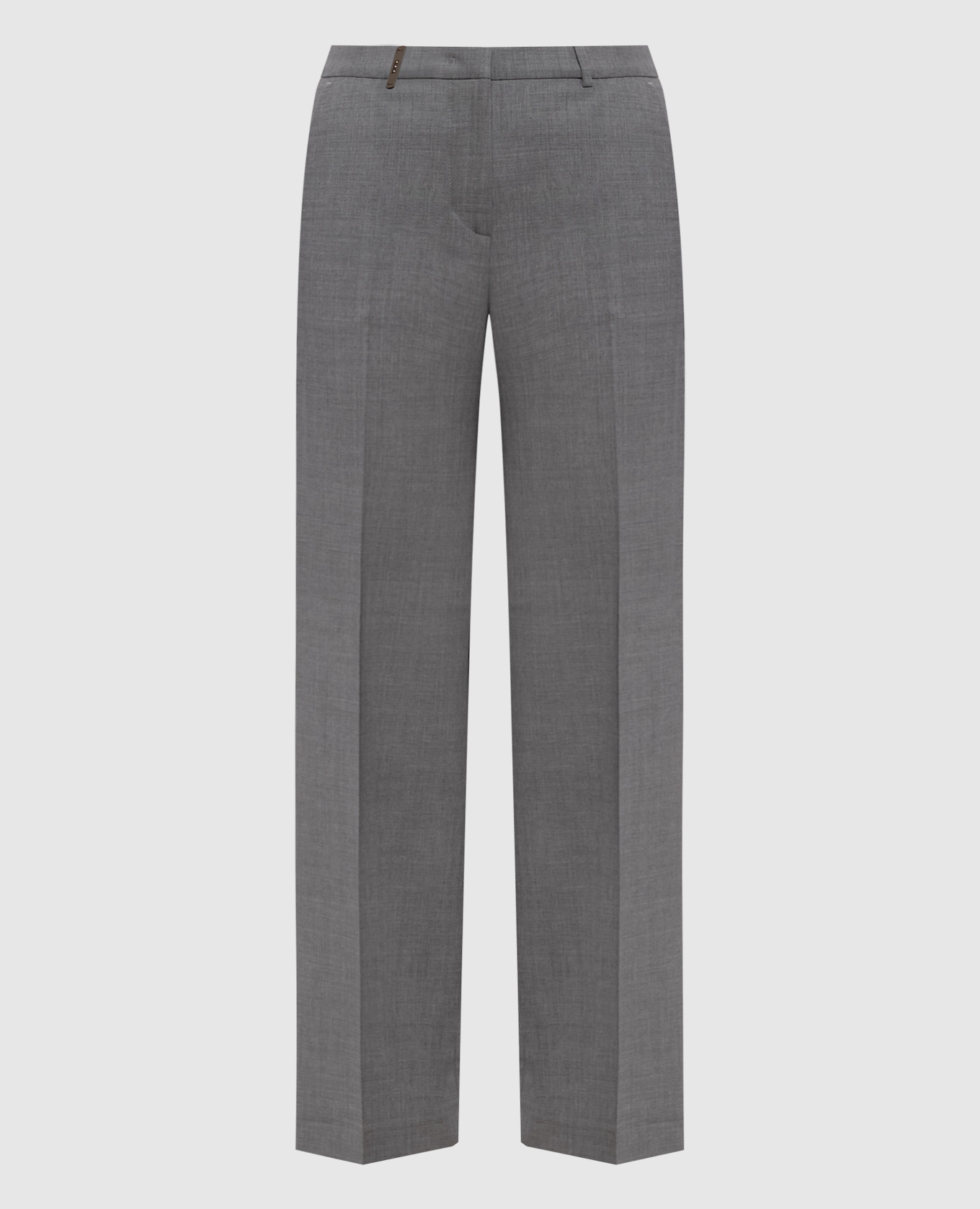 Gray pants with wool