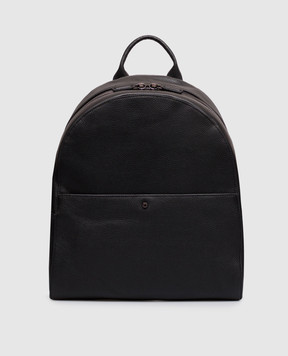 Gianni Chiarini Black leather backpack ZNUB20635GRNCRV
