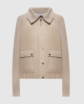 Brunello Cucinelli Beige down jacket MH5257294