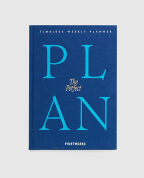 Printworks Blue Undated Weekly Planner The Perfect Plan PW00711