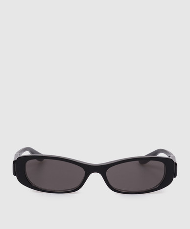 Schwarze Sonnenbrille mit BB-Logo