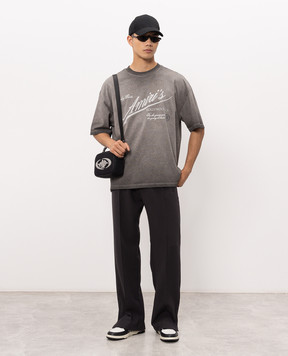 AMIRI QUALITY GOODS gray T-shirt AMTOJR1194