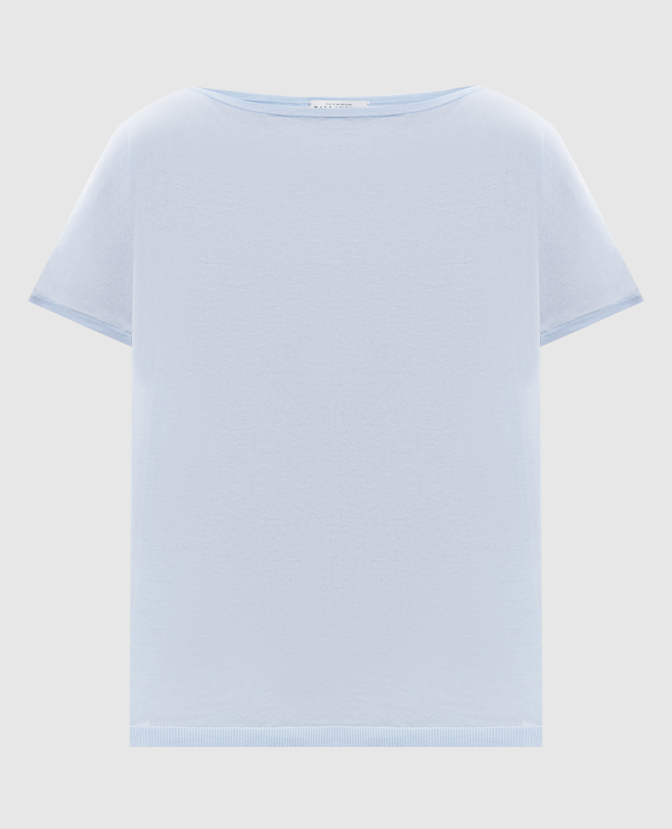 

Blue T-shirt with cutouts Ballantyne, Light blue