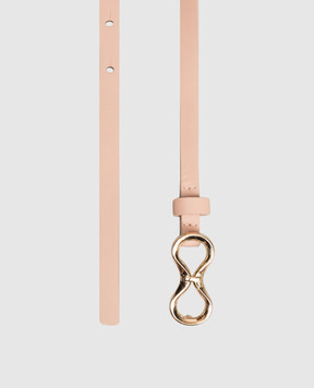 Twinset Pink leather belt 261TA4180