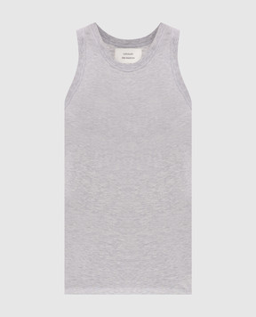 Loulou de Saison Gray melange T-shirt POSO POSOLDS
