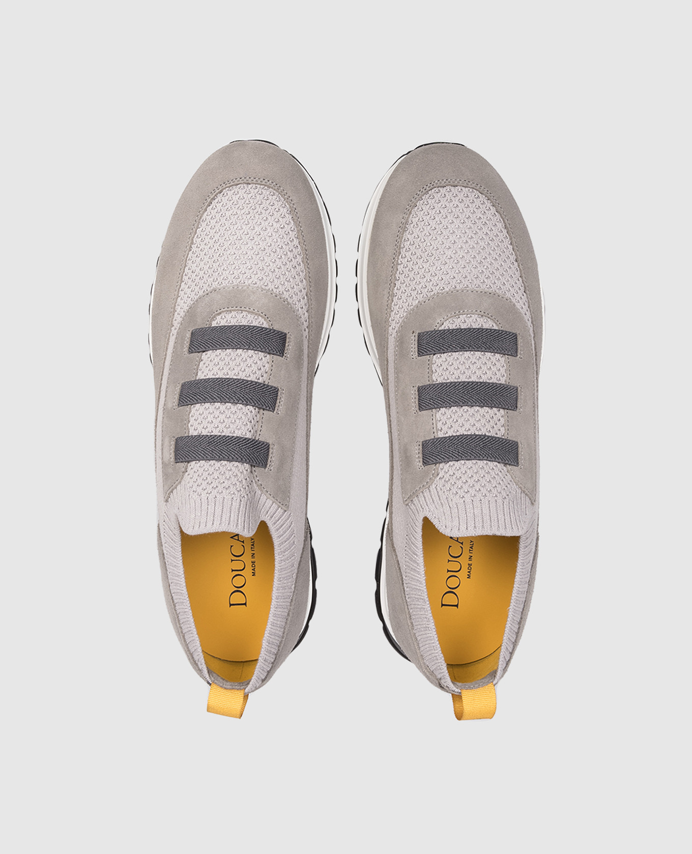 

Grey combination sneakers with logo Doucal's