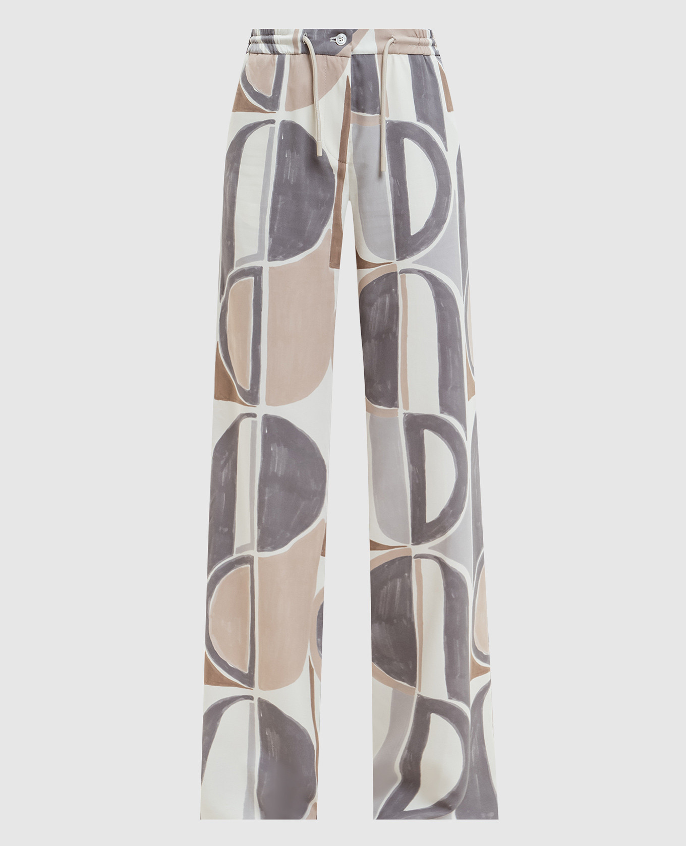 

Fency silk pants Marco Pescarolo, White