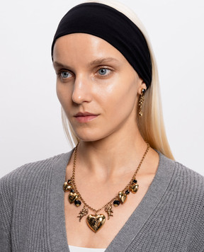 CelesteG Gold earrings with pendants 2324