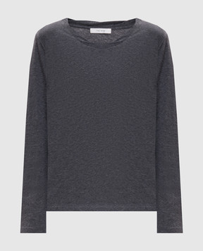 The Row Gray Fraya cotton longsleeve R000684K801