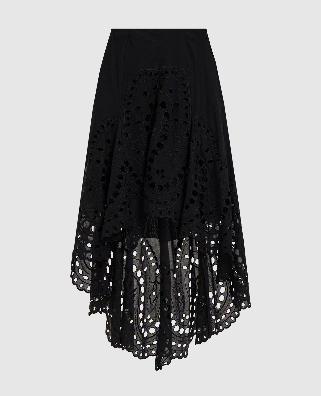 Black asymmetric skirt Finn