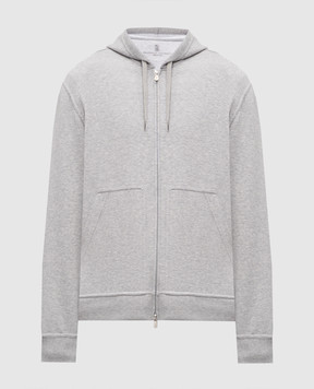 Brunello Cucinelli Melange grey sports jacket MM8319069G