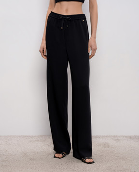 Herno Black pants with logo PT000008D12875S
