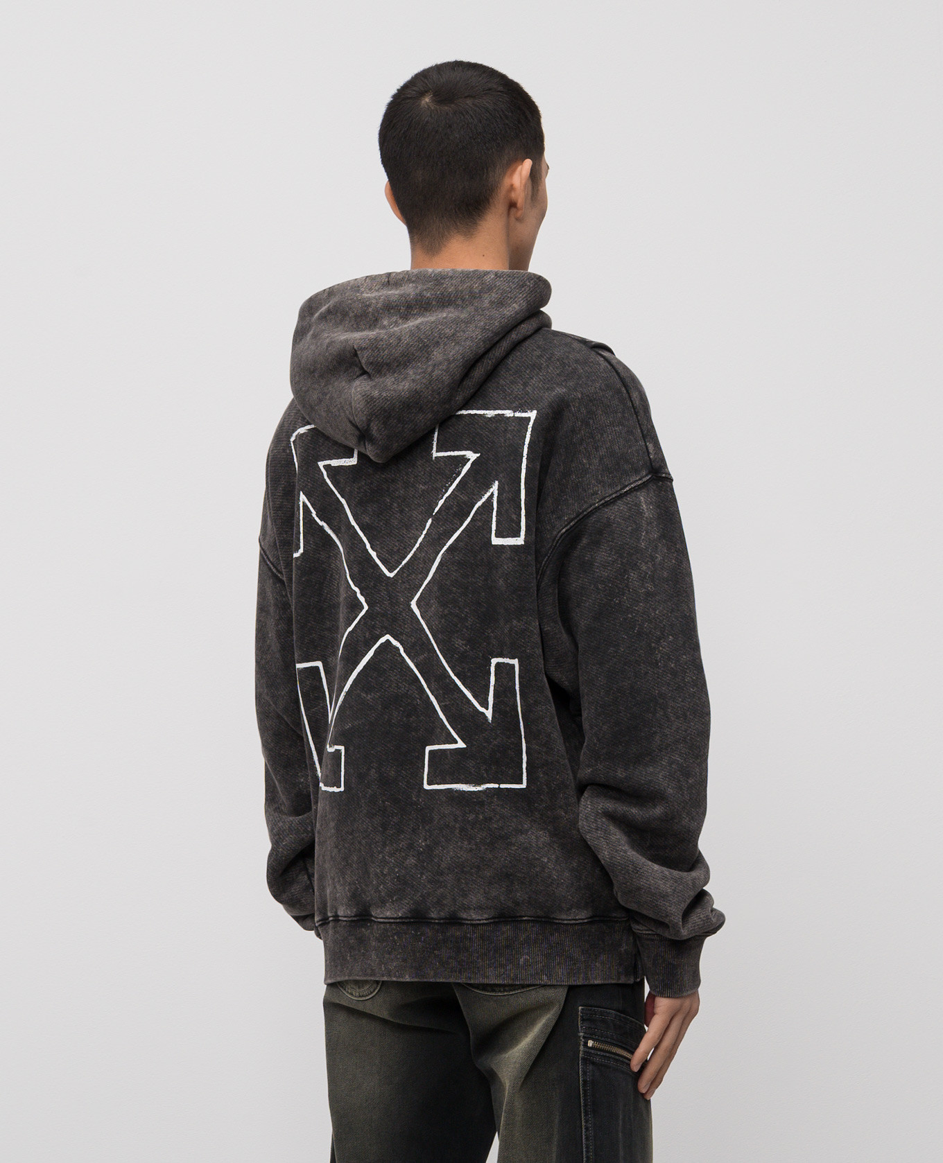 

Gray hoodie News Off-White, Grey