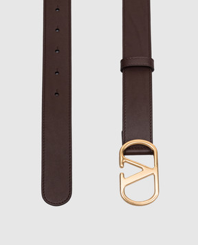 Valentino Brown leather belt 9W2T0SM3ZDM