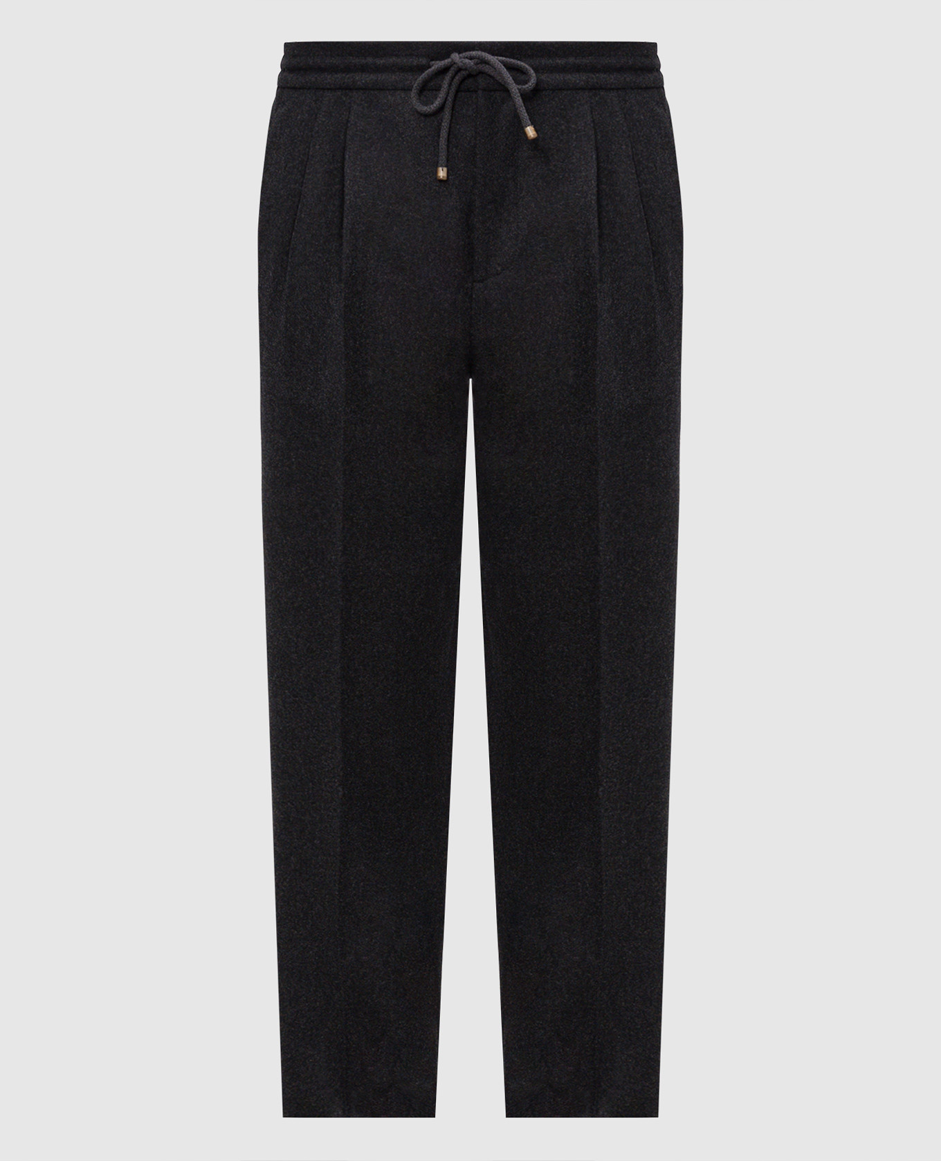 Dark gray wool pants
