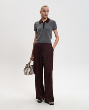 Simkhai Kyra burgundy pants 1264031Q
