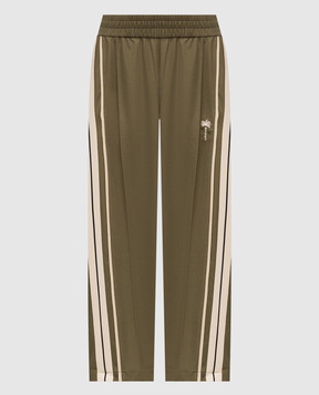 Palm Angels Khaki sweatpants PAMCJ009FB001