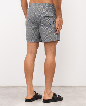 MooRER Blue swim shorts PORTOFINO PORTOFINOSPI