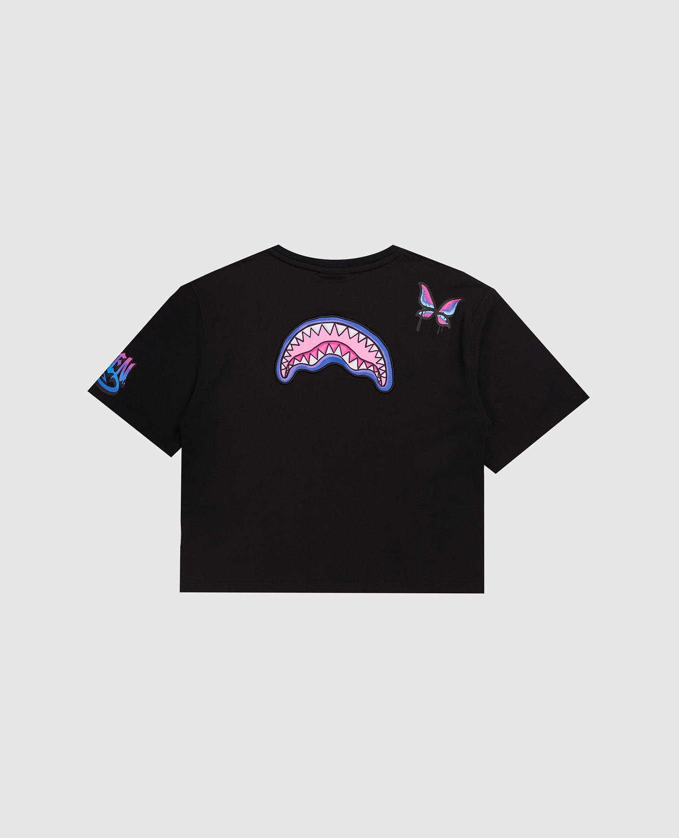 Children's black Graffiti T-shirt Sprayground 2