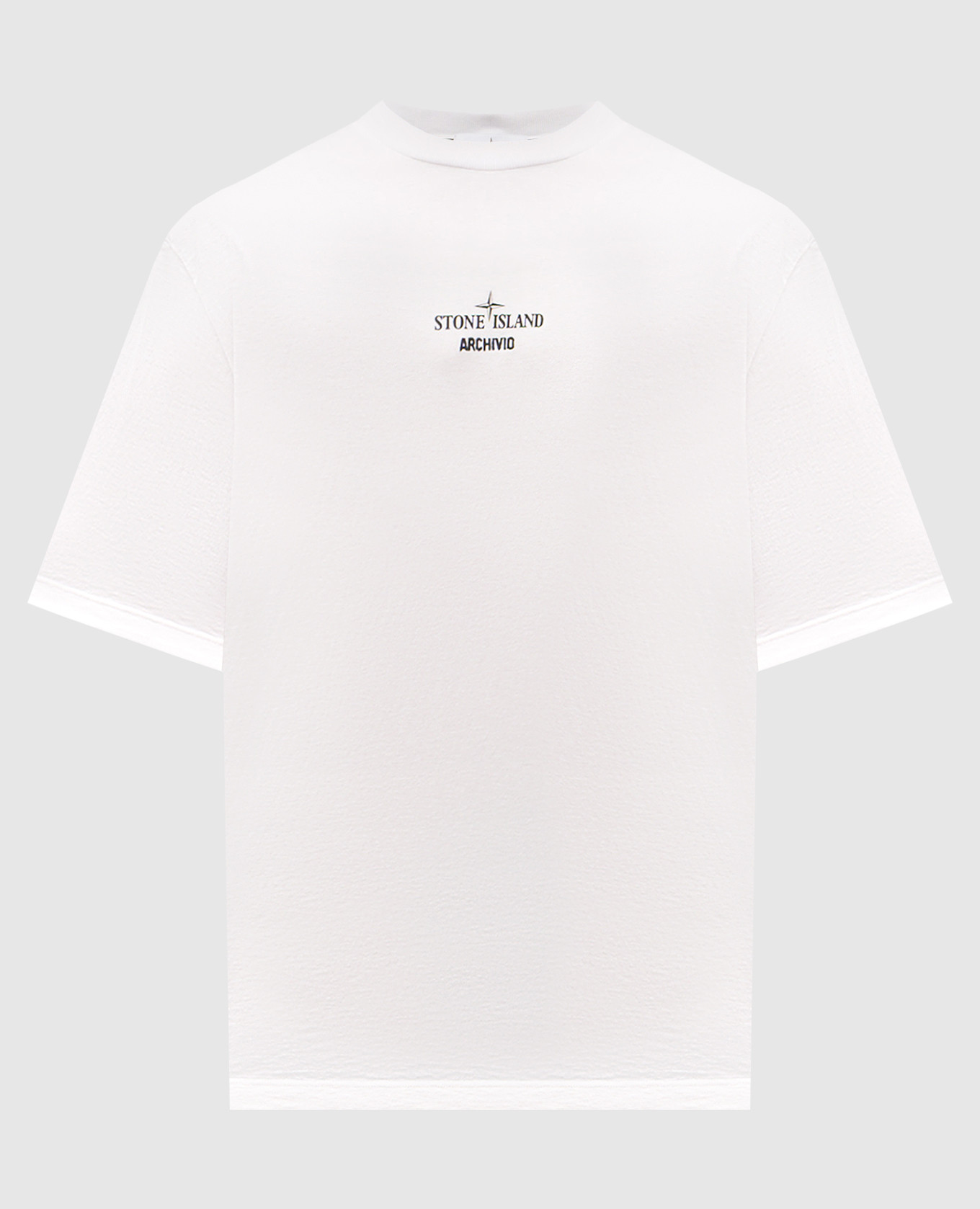 

White T-shirt with print Stone Island