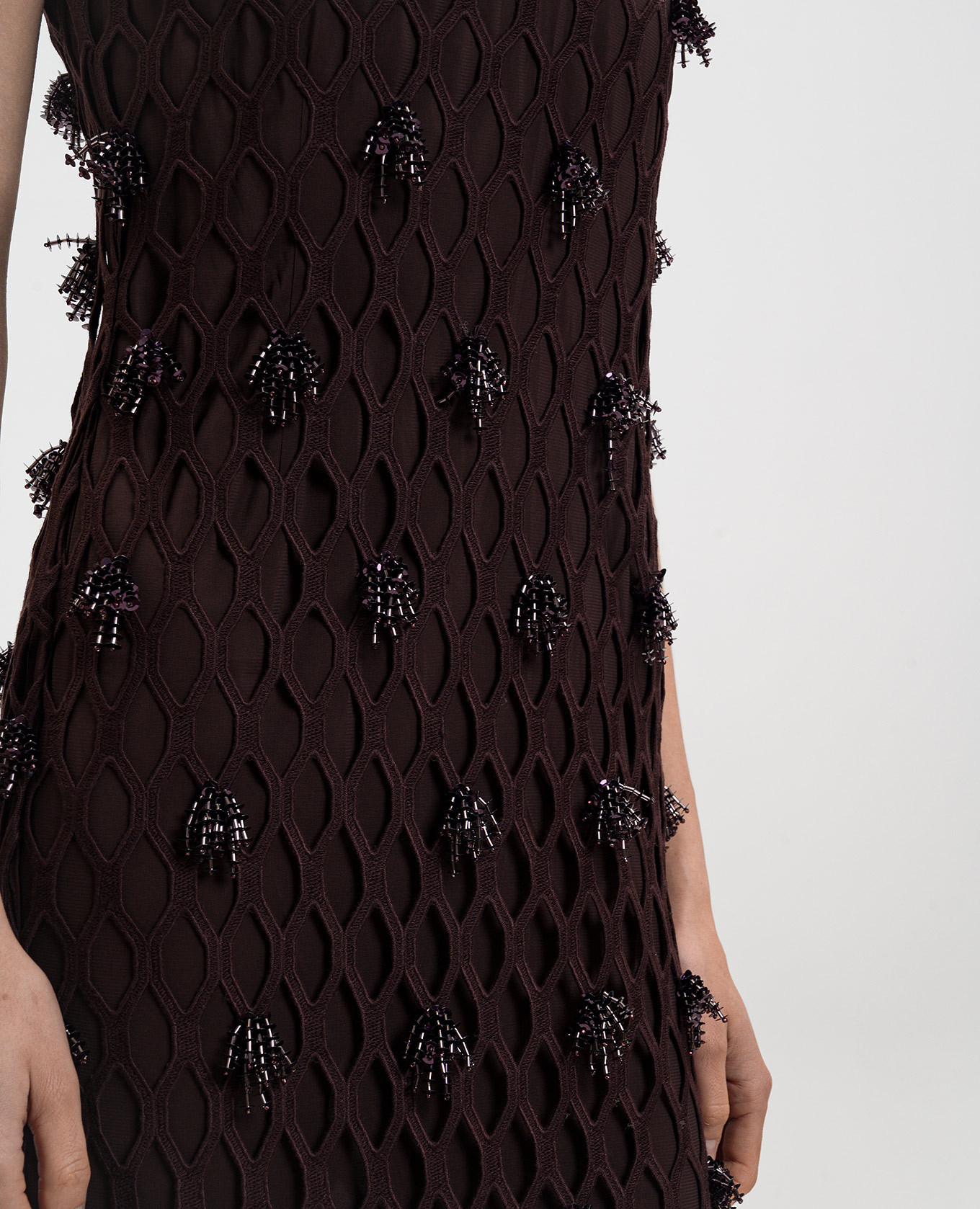 

Iridessa brown sequin dress Simkhai