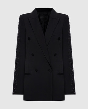 Dondup Black double-breasted jacket DJ745GS0109DXXXW