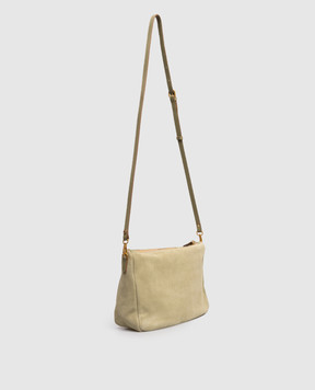 Gianni Chiarini Green suede bag Nora BS10225CMPL