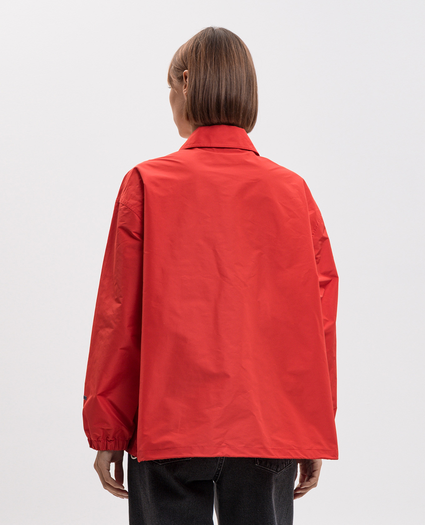 Red windbreaker Jil Sander 4