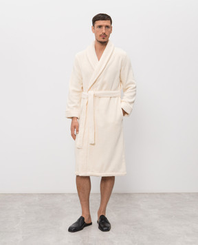 Hamam Terry bathrobe PERA ivory PERABATHROBE