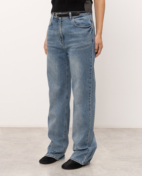 Juun.j Blue jeans with a worn effect JW6721W04P