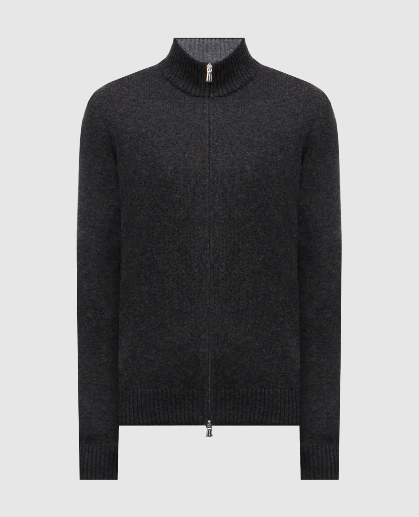 

Gray cashmere cardigan Enrico Mandelli, Grey