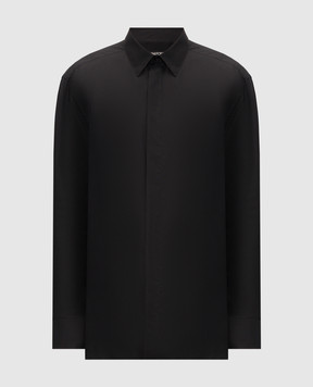 Tom Ford Black shirt with silk HRBF03SUS03