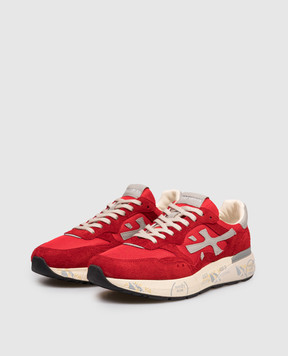 Premiata Red combination sneakers MICK MICK01
