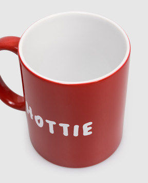 Max & Co Red ceramic cup with the inscription Hottie MCLSCOUT
