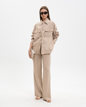 Dondup Beige shirt DC494IF0049DXXX