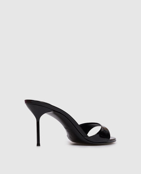 Paris Texas Black patent leather mules LIDIA PX1141XVN01