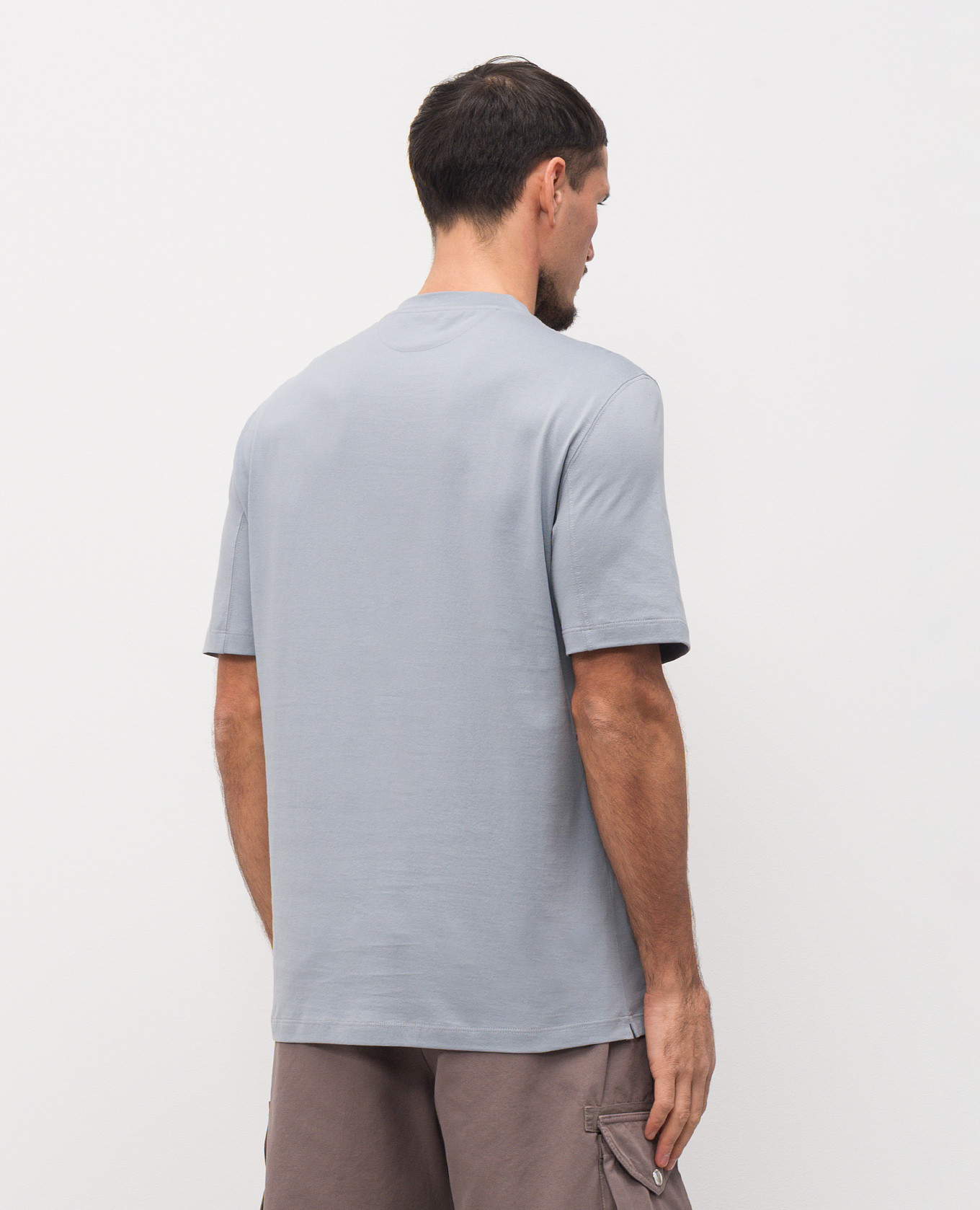Blue T-shirt Brunello Cucinelli 3
