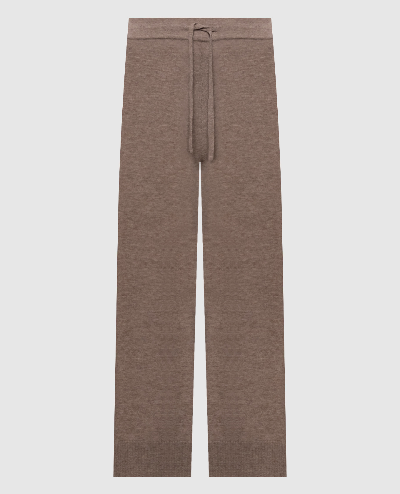 Beige ZINCO wool and cashmere pants