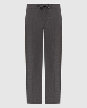 ISAIA Gray pants with wool PNC053P9070