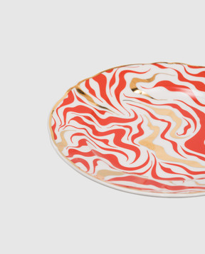Bitossi Home Porcelain dessert plate Storm ABR00025