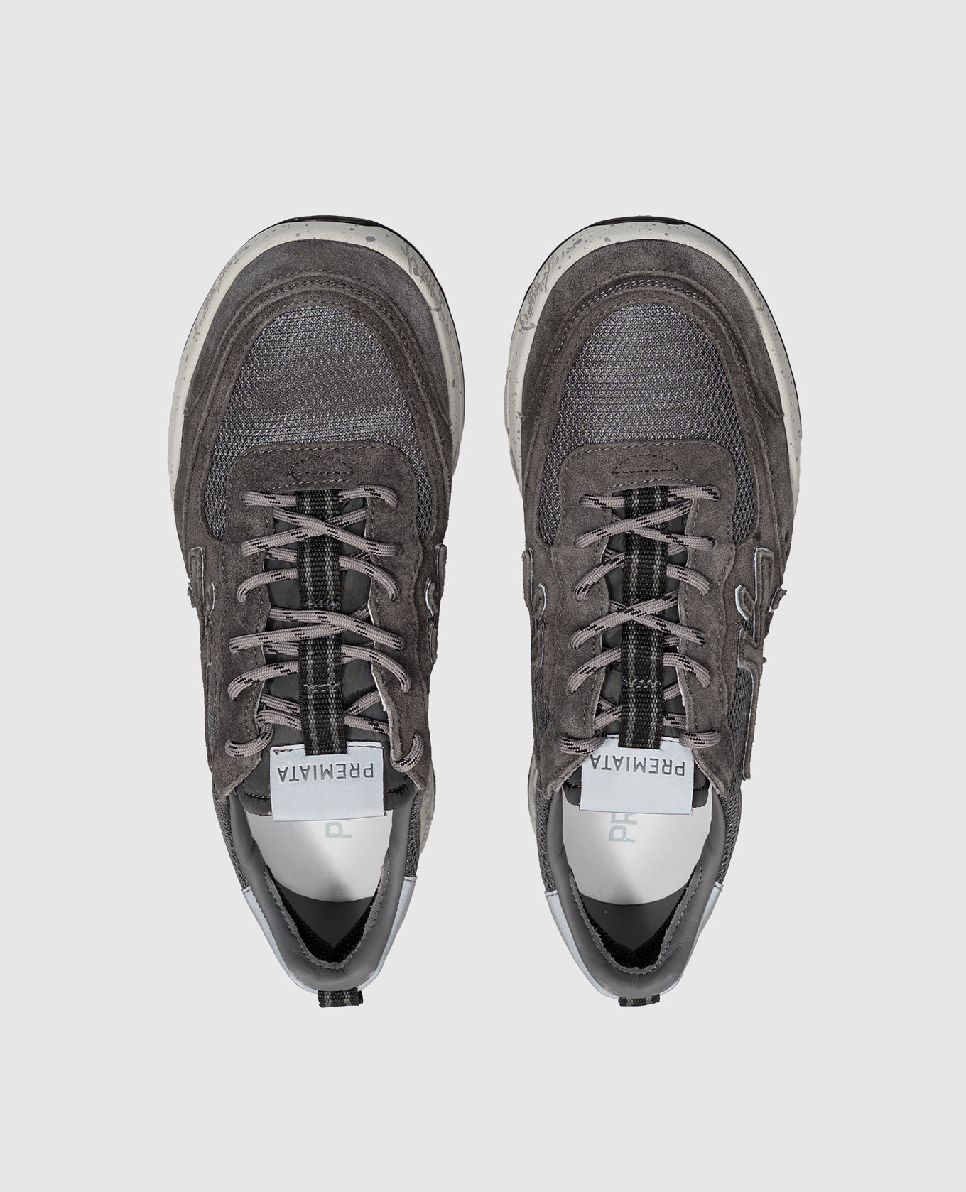 Nous grey combination sneakers Premiata 4