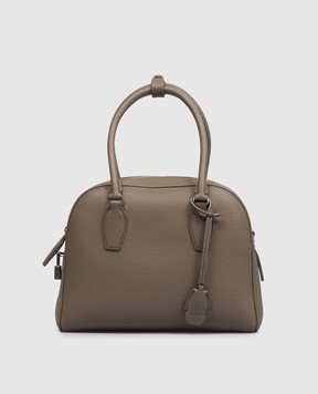 The Row Brown leather tote bag India 10.00 W1734L129