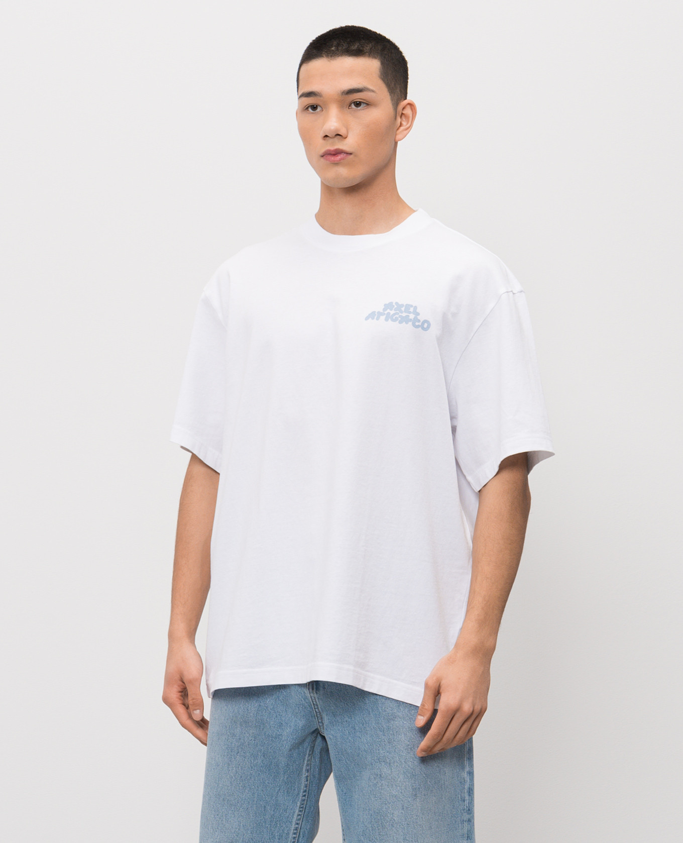 

Soren white T-shirt with logo print Axel Arigato