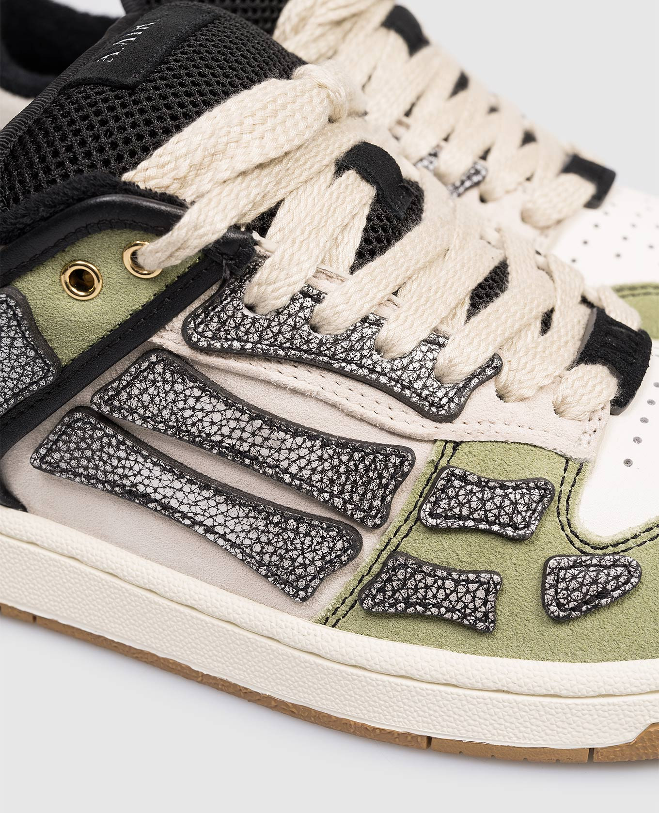 XL SKEL leather sneakers with logo print AMIRI 5